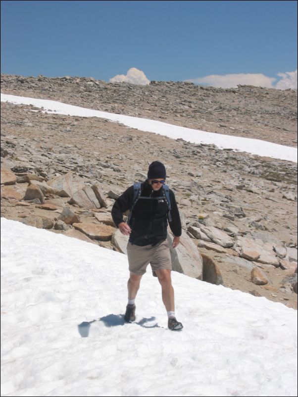 2005-07-23 Conness-White (18) Almost there only summit pinnacle to go